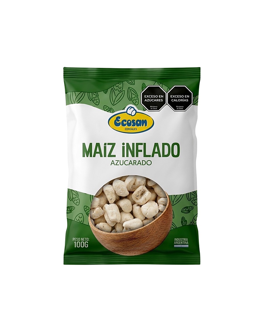 Maíz inflado azucarado