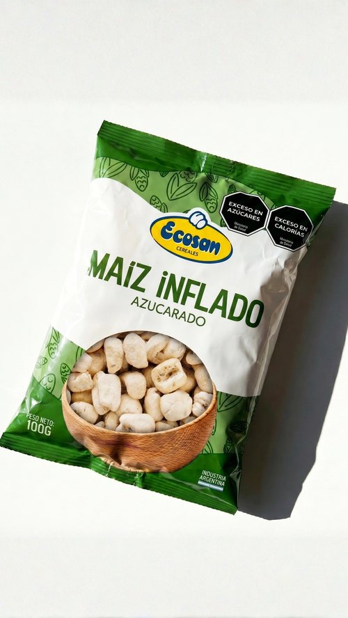 Maíz inflado azucarado
