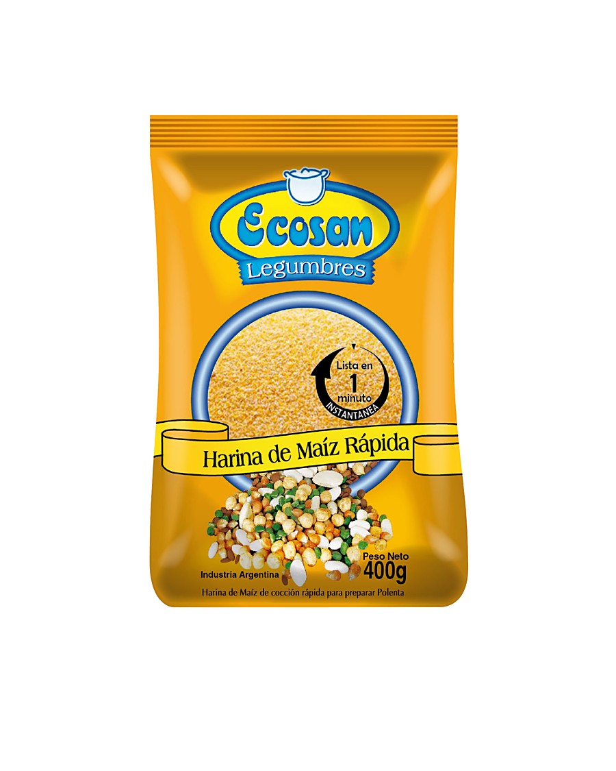 Harina de maíz rápida