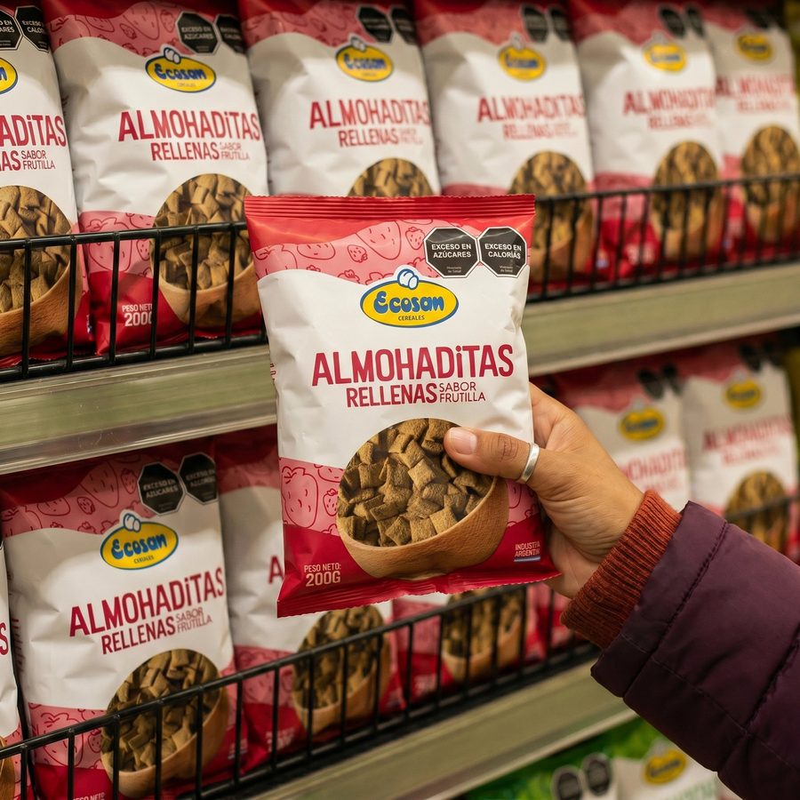 Almohaditas rellenas Ecosan en Instagram